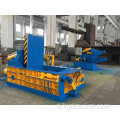 Hydraulic aluminum metal scrap baling machine press.